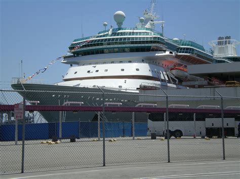 Royal Caribbean Monarch of the Seas docked in Los Angeles (San Pedro
