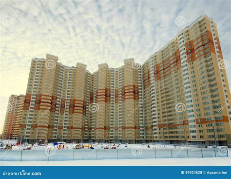New Homes In The Suburbs Of Moscow Editorial Stock Photo Image 49924828
