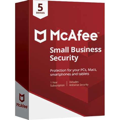 Mcafee Small Business Security 2021 Msb00enr5rdd Bandh Photo Video