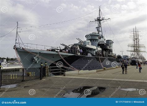 Orp Blyskawica Battleship Editorial Image Image Of Blyskawica 171710410