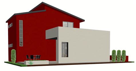 Contemporary Small House Plan Custom Contemporary Modern House