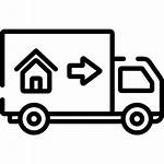 Moving Icon Truck Icons Move Distance Movers