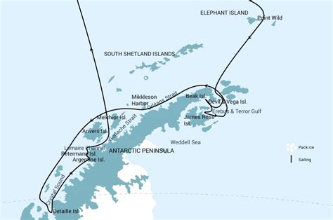 Antarctica Elephant Island Weddell Sea Polar Circle Antarctic Polar Expeditions