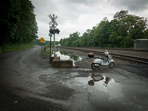 Wait for the rains to subside before heading out. Riding in the Rain - Scooter in the Sticks