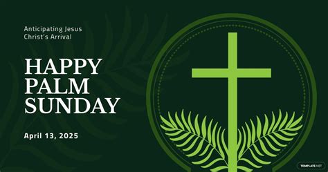 Happy Palm Sunday Blog Post Template App Promotion Blog Images