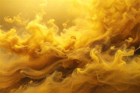 Premium Photo Yellow Smoke Wallpaper Smoke Background Smoke Effects