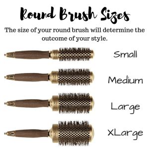 Heat resistant nylon bristles infused with tourmaline provide shine and humidity resistance. The Ultimate Hair Brush Guide - We are the MAKERS