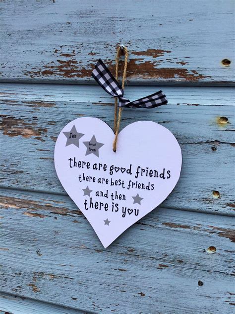 Good Friends Plaque Friends Sign Personalised T Etsy