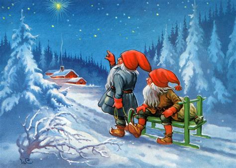 Elves Swedish Christmas Christmas Star Christmas Gnome Christmas
