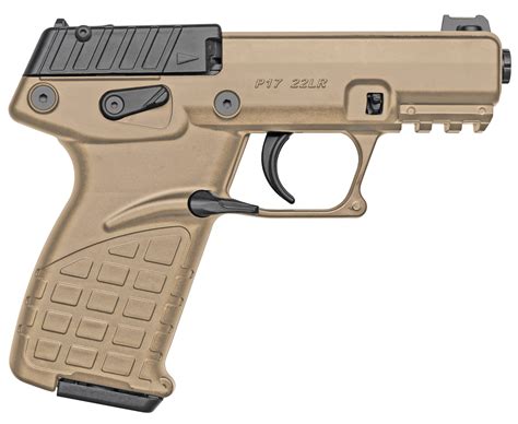 The Shooting Store | Kel-Tec P17TAN P17 Compact Frame 22 LR 16+1, 3.80