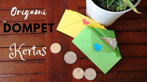 Maybe you would like to learn more about one of these? Cara membuat dompet koin dari kertas origami - YouTube