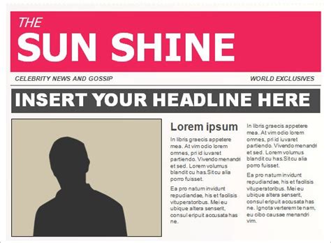 Thinking about advertising your business in a newspaper? 14+ Powerpoint Newspaper Templates - Free Sample, Example, Format Download! | Free & Premium ...