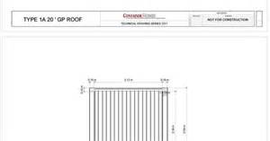 Free Shipping Container Technical Drawing Package Inside The Box
