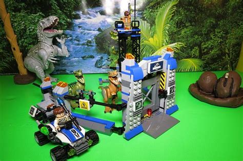 New Lego Jurassic World Raptor Escape 2015 Unboxing And Review 75920 By Wd Toys Jurassic World