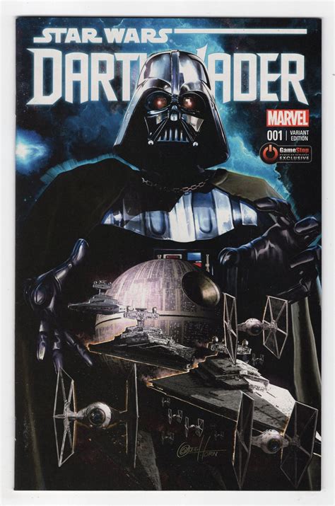 Star Wars Darth Vader 1 Greg Horn Gamestop Variant Cover 2015 Star
