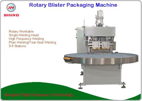 Semi Automatic Rotary Blister Packing Machine Turntable Construction 0