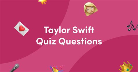 50 Taylor Swift Quiz Questions And Answers Kwizzbit