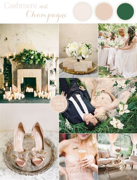 Champagne wedding colors schemes { champagne + pearl + ivory & gold }. Cashmere and Champagne Warm Neutral Wedding Inspiration ...
