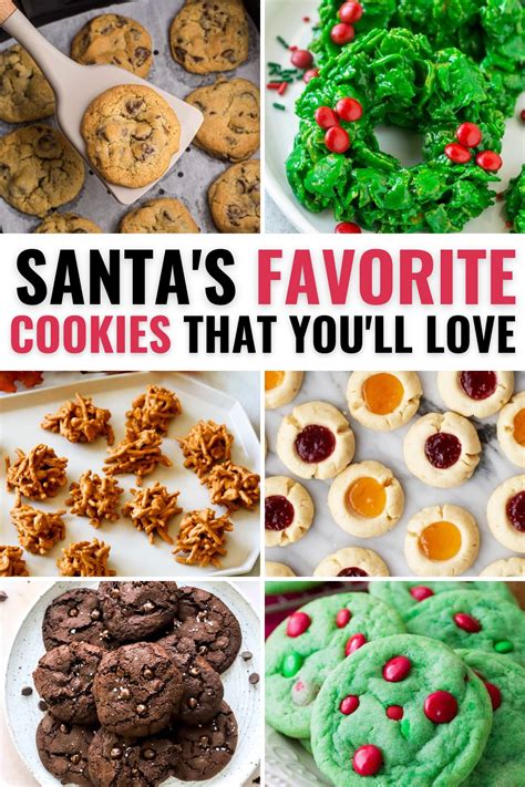 Santa S Favorite Cookies It Is A Keeper