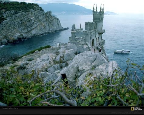 Black Sea Castle Yalta Ukraine Beautiful Castles Gothic Castle Castle