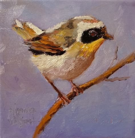 Norma Wilson Art: Tweet Tweet! Bird Painting Aviary Art