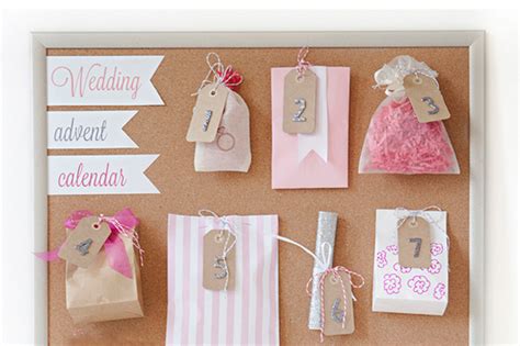 12 Things To Include In Your Wedding Advent Calendar Weddingsonline