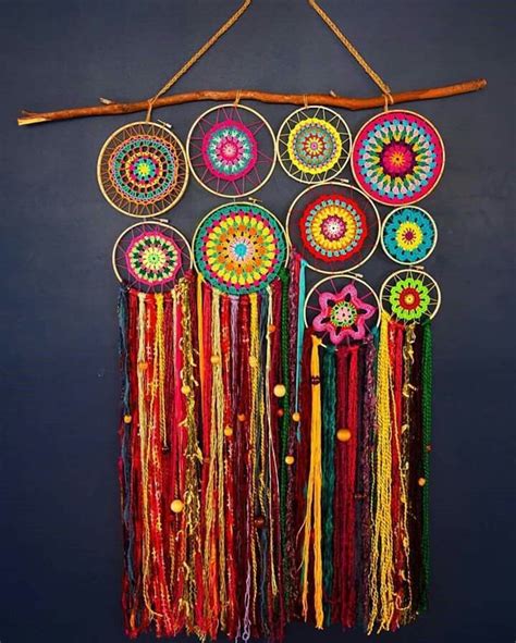 35 Diy Colorful Dream Catchers To Decor Your Room Dream Catcher Decor