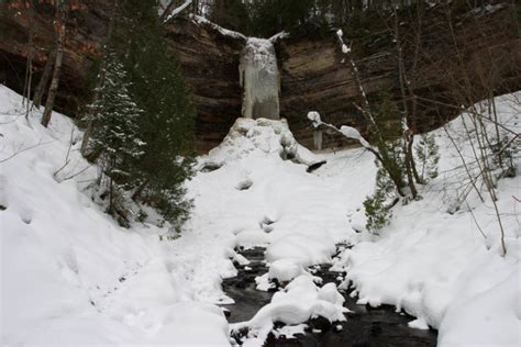 8 Waterfalls In Michigan That Are Beautiful When Frozen In