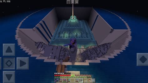 Minecraft Pocket Edition Ocean Monument Base Part 2 Youtube