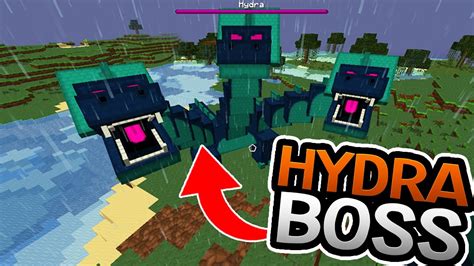 New Hydra Boss In Mcpe 10 Hydra Addon Minecraft Pe Pocket