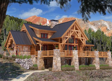 Mistymountain Woodhouse The Timber Frame Company
