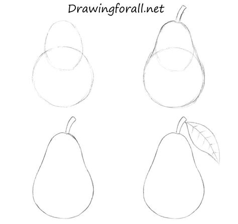 Arthow To Draw A Pear 531362685 Pencil