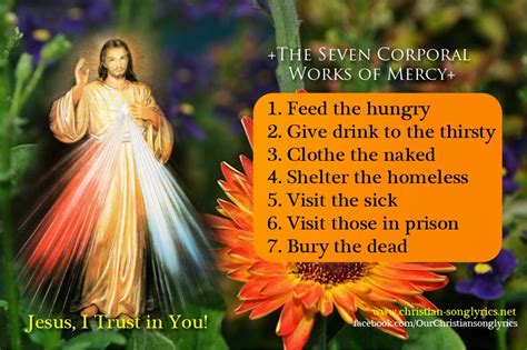 Seven Corporal Works Of Mercy