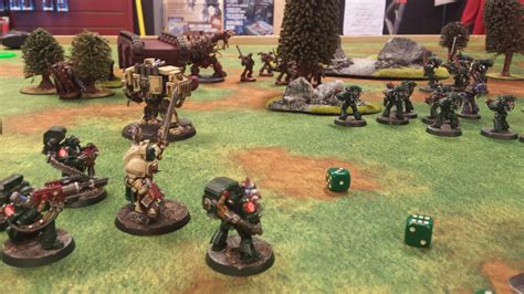 Played My First Game Of Warhammer 40k With My Dark Angel Army Against