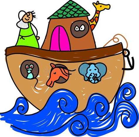 Noahs Ark Stock Vector Illustration Of Isolated Flood 929111