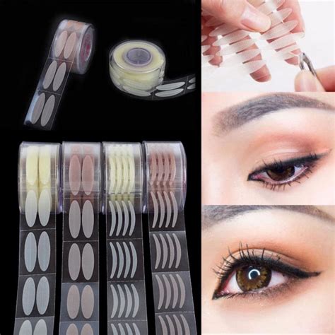 Besufy Double Eyelid Stickers600 Pcs Roll Invisible Widenarrow
