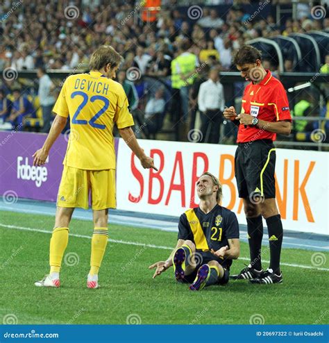 Ukraine Sweden National Teams Football Match Editorial Photography Image Of Editorial Arena