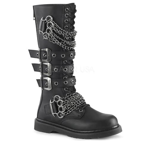 Mens Goth Boots Gothic Combat Boots Mens Punk Boots And Punk Shoes