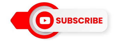 Youtube Subscribe Button Images In Png And Vector