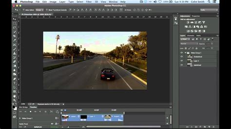 Photoshop Tutorial Basic Video Editing In Photoshop Cc Youtube