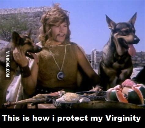 This Is How I Protect My Virginity 9gag
