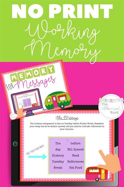 Aphasia worksheets, handouts, and therapist treatment guides. Targets working memory and strategies for remembering ...
