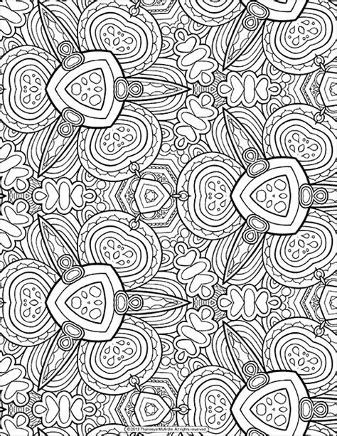 It's a geometrical design with a lot of abstract. Free Adult Coloring Pages: Detailed Printable Coloring ...