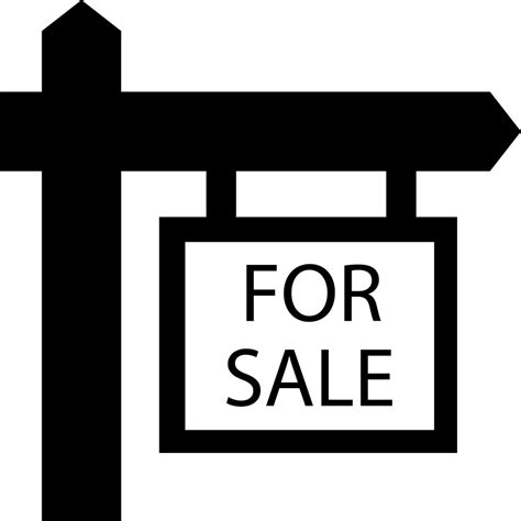 For Sale Real Estate Hanging Signal Svg Png Icon Free