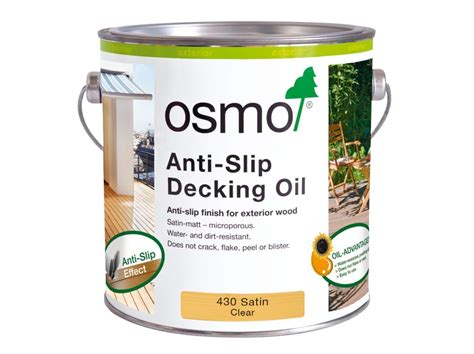 Traitement Antidérapant Pour Sol Anti Slip Decking Oil By Osmo
