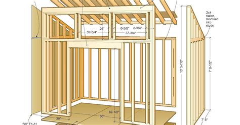 10 X 8 Pent Shed Plans No Floor Must See Plans And Guide