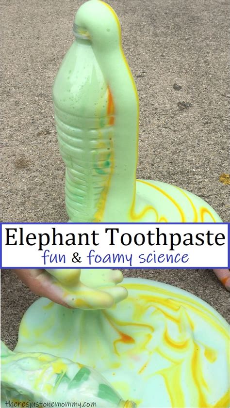 How To Make Elephant Toothpaste There S Just One Mommy