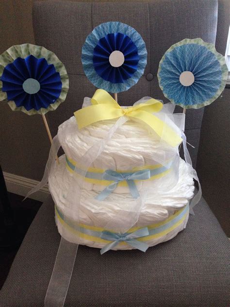 When you search for order baby shower cake online, you will get a lot of options to choose from. Diaper cake for baby shower or gift for mommy to be! Find ...