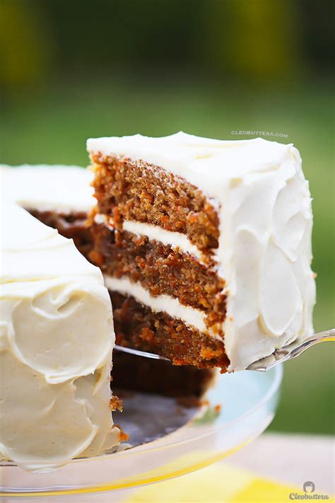 Incredible Carrot Cake With Cream Cheese Frosting Cleobuttera