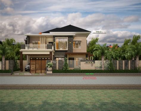Check spelling or type a new query. Rumah 2 Lantai Mewah Lebar 18 x 20 Meter | Jasa Desain Rumah